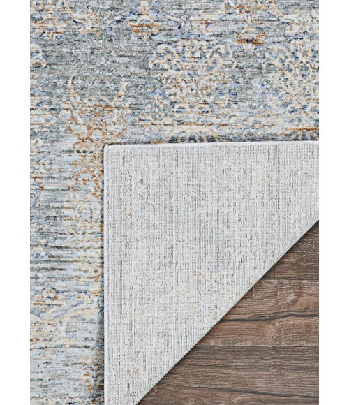 Couristan Couture Pewter/Mode Beige 6930/6695 2 ft. 7 in. X 12 ft. Rectangle Rug