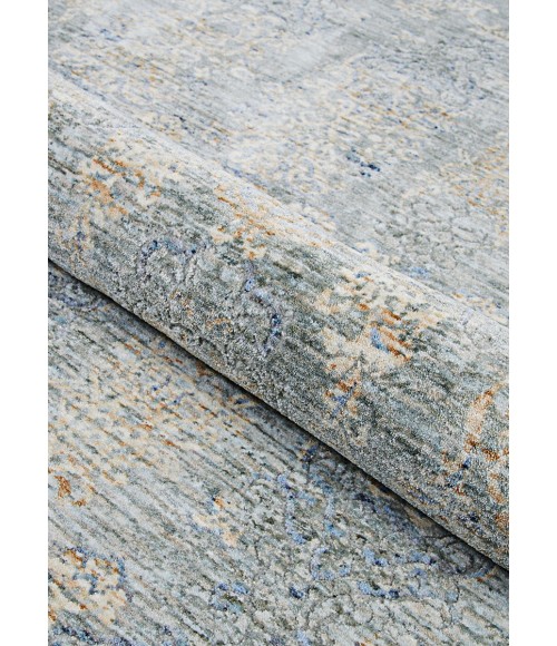 Couristan Couture Pewter/Mode Beige 6930/6695 2 ft. 7 in. X 12 ft. Rectangle Rug