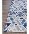 Easton Area Rug Couristan Easton City Bricks 8' Runner Graffiti Blue Area Rug