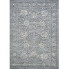 Couristan Sultan Treasures Persian Isfahn Slate Area Rug 5 ft. 3 in. X 7 ft. 6 in. Rectangle