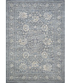 Couristan Sultan Treasures Persian Isfahn Slate Area Rug 6 ft. 6 in. X 9 ft. 6 in. Rectangle