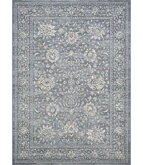 Couristan Sultan Treasures Persian Isfahan 6' x 9' Slate Area Rug