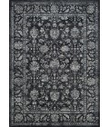 Couristan Sultan Treasures All Over Mashhad 8' Runner Black Area Rug