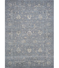Couristan Sultan Treasures A/O Mashhad Slate Blue Area Rug 2 ft. 7 in. X 7 ft. 10 in. Rectangle