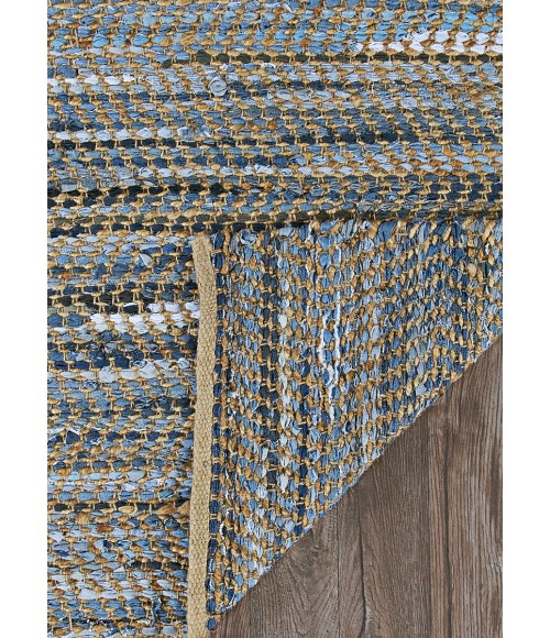 Nature'S Elements Area Rug Couristan Nature'S Elements Skyview 4' x 6' Denim Area Rug