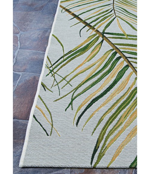 Couristan Dolce  Bamboo Forest 5' x 8' Frost Area Rug