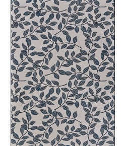 Couristan Dolce Ivory Slate Blue 7512/0845 8 ft. 1 in. X 11 ft. 2 in. Rectangle Rug