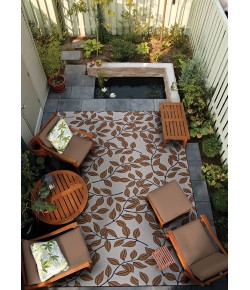 Couristan Dolce Ivory Terracotta 7512/1345 8 ft. 1 in. X 11 ft. 2 in. Rectangle Rug