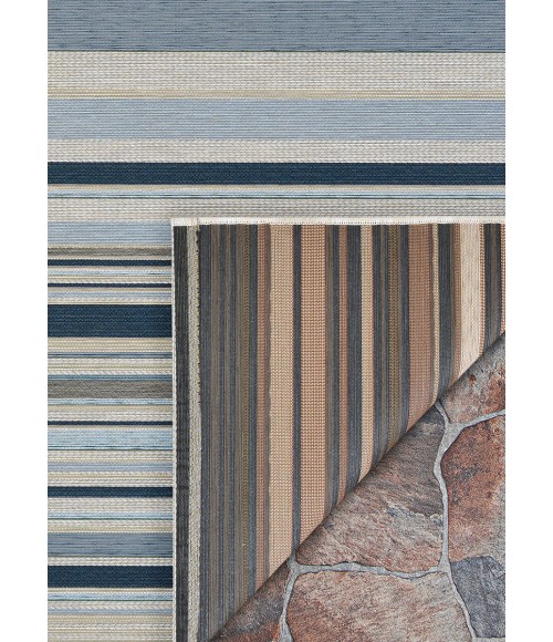 Couristan Dolce Nautical 7518/5505 4 ft. X 5 ft. 10 in. Rectangle Rug