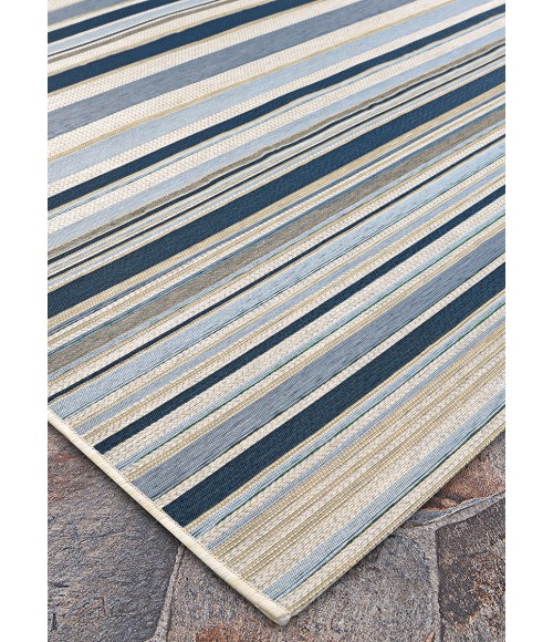 Couristan Dolce Nautical 7518/5505 4 ft. X 5 ft. 10 in. Rectangle Rug