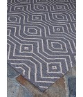 Afuera Area Rug Couristan Afuera Actinide 6' x 9' Alloy Area Rug