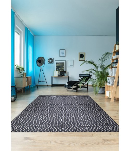 Couristan Afuera Actinide 4' x 6'  Alloy Area Rug