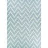 Couristan Timber Cascade Serenity Blue Area Rug 2 ft. 6 X 7 ft. 6 Rectangle
