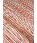 Couristan Monaco Alassio 8' Runner Sand/Maroon/Salmon Area Rug