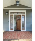 Couristan Monaco Alassio Long Runner Sand/Maroon/Salmon Area Rug