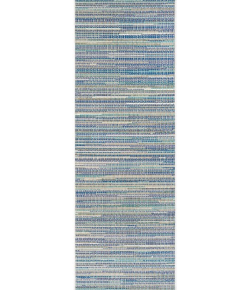 Couristan Monaco Alassio Long Runner Sand/Azure/Turquoise Area Rug