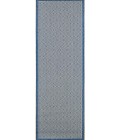 Couristan Monaco Sea Pier 6' x 9' Sand/Azure Area Rug