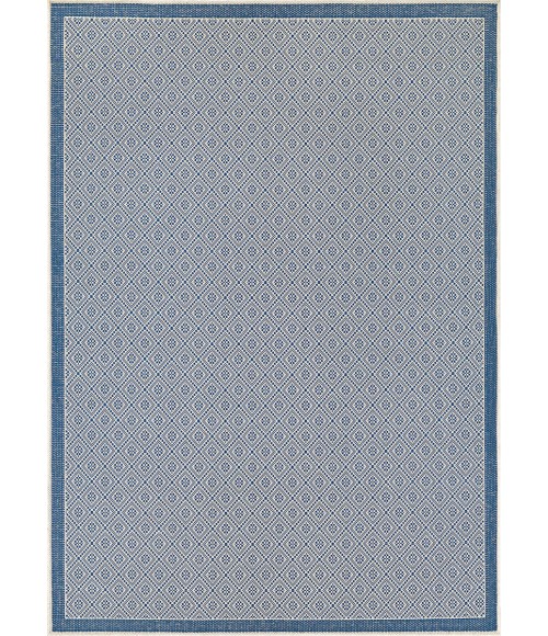 Couristan Monaco Sea Pier Long Runner Sand/Azure Area Rug