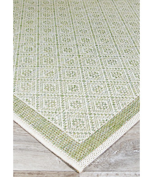 Couristan Monaco Sea Pier 6' x 9' Sand/Sea Mist Area Rug