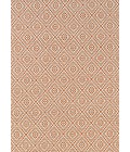 Couristan Monaco Sea Pier Long Runner Sand/Salmon Area Rug
