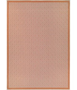 Couristan Monaco Sea Pier Sand/Salmon Area Rug 2 ft. 3 in. X 11 ft. 9 in. Rectangle