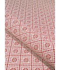 Couristan Monaco Sea Pier 8' Runner Sand/Maroon Area Rug