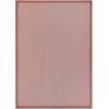 Couristan Monaco Sea Pier Sand/Maroon Area Rug 2 ft. 3 in. X 11 ft. 9 in. Rectangle