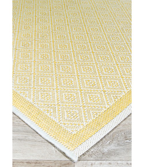 Couristan Monaco Sea Pier Extra Large Sand/Lemon Area Rug