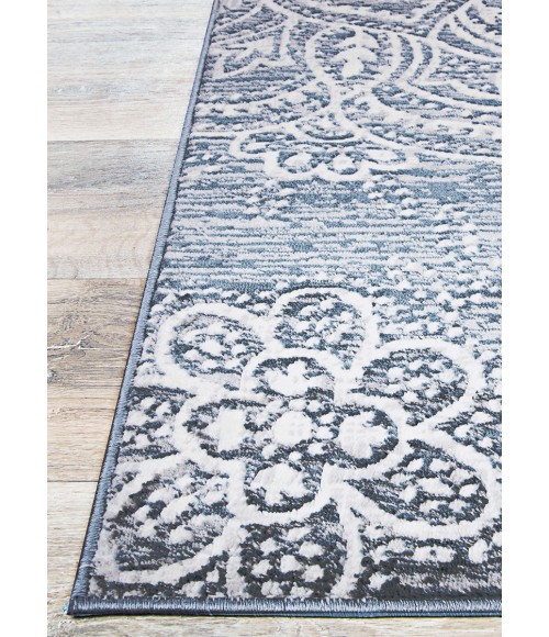 Couristan Nirvana Topiary Extra Large Greystone Area Rug