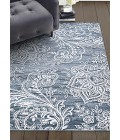 Couristan Nirvana Topiary Extra Large Greystone Area Rug