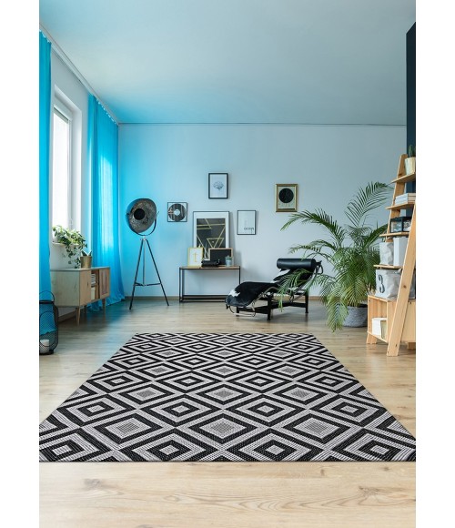 Couristan Afuera Dipole 6' x 9' Halogen Area Rug