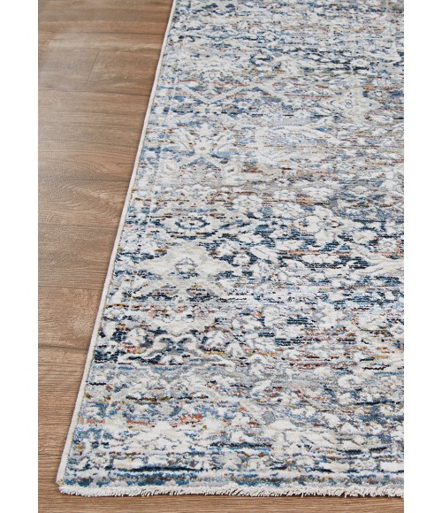 Couristan Luxor Ludvig 4' x 6' Multi/Antique Beige Ocean Area Rug