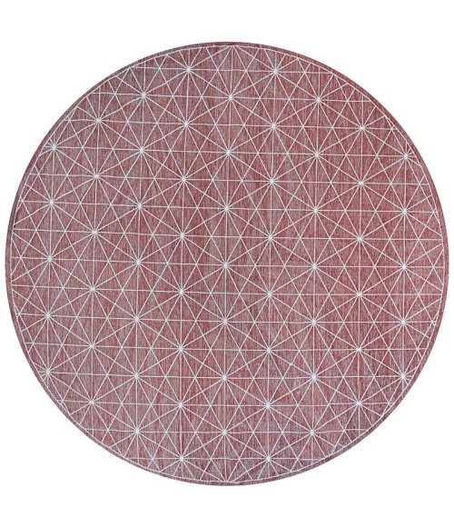 Couristan Timber Namur 4' x 6' Rust Area Rug