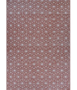 Couristan Timber Namur Rust Area Rug 5 ft. 1 in. X 7 ft. 6 in. Rectangle