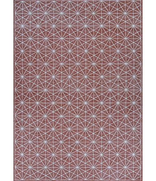 Couristan Timber Namur 4' x 6' Rust Area Rug
