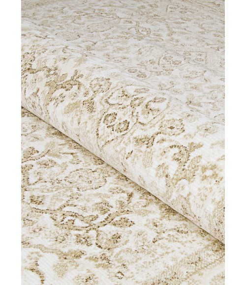 Marina Area Rug Couristan Marina St Tropez 6' x 9' Champagne/Pearl Area Rug