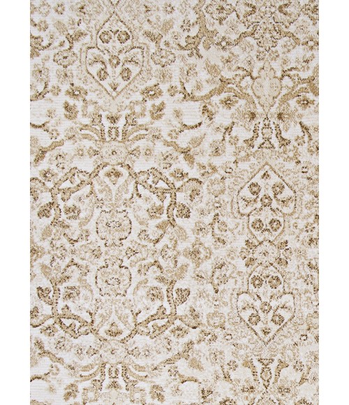 Marina Area Rug Couristan Marina St Tropez 6' x 9' Champagne/Pearl Area Rug