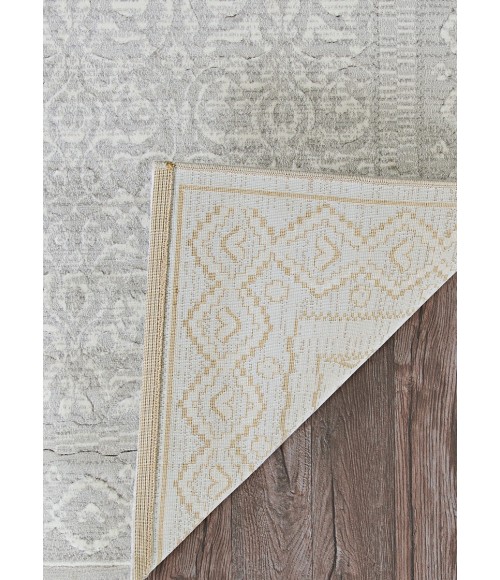 Marina Area Rug Couristan Marina Ibiza 2' x 4' Pearl Area Rug