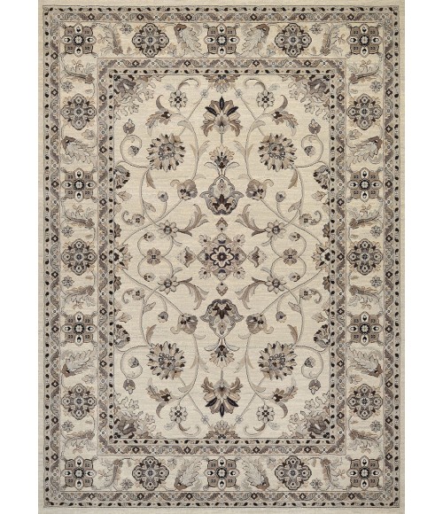 Couristan Everest Rosetta 8' x 11' Ivory Area Rug