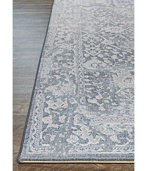 Couristan Marina Lillian 5' x 8' Slate Blue/Oyster Area Rug