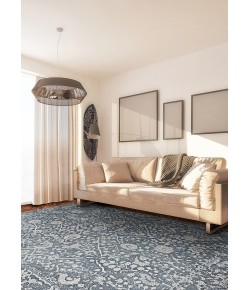 Couristan Marina Lillian Slateblue/Oyster Area Rug 7 ft. 10 in. X 10 ft. 9 in. Rectangle