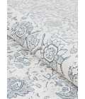 Couristan Marina Lillian 5' x 8' Oyster/Slate Blue Area Rug