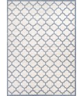 Marina Area Rug Couristan Marina Garden Gate 8' Runner Oyster/Slate Blue Area Rug