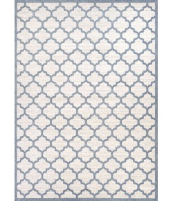 Couristan Marina Garden Gate Oyster/Slateblue Area Rug 9 ft. 2 in. X 12 ft. 9 in. Rectangle
