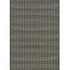 Couristan Cape Barnstable Black/Tan Area Rug 7 ft. 10 in. X 10 ft. 9 in. Rectangle