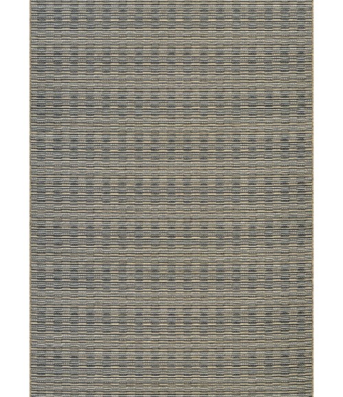 Couristan Cape Barnstable 5' x 8' Black/Gold Area Rug