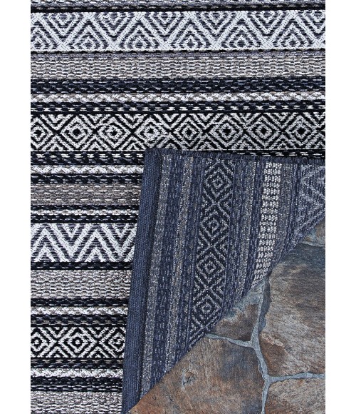 Couristan Cape Cobija 8' Runner Oscura  Area Rug