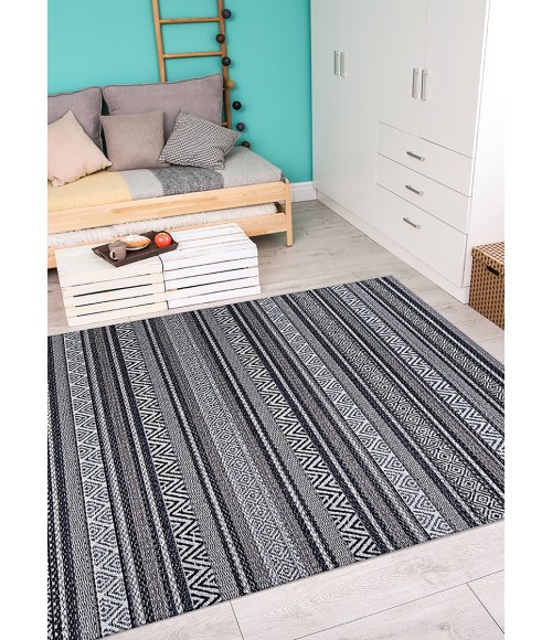 Couristan Cape Cobija 8' Runner Oscura  Area Rug