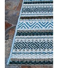 Couristan Cape Cobija 8' Runner Azul Area Rug