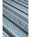 Couristan Cape Cobija 8' Runner Azul Area Rug